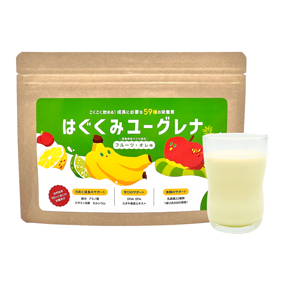 はぐくみユーグレナ フルーツ・オレ味